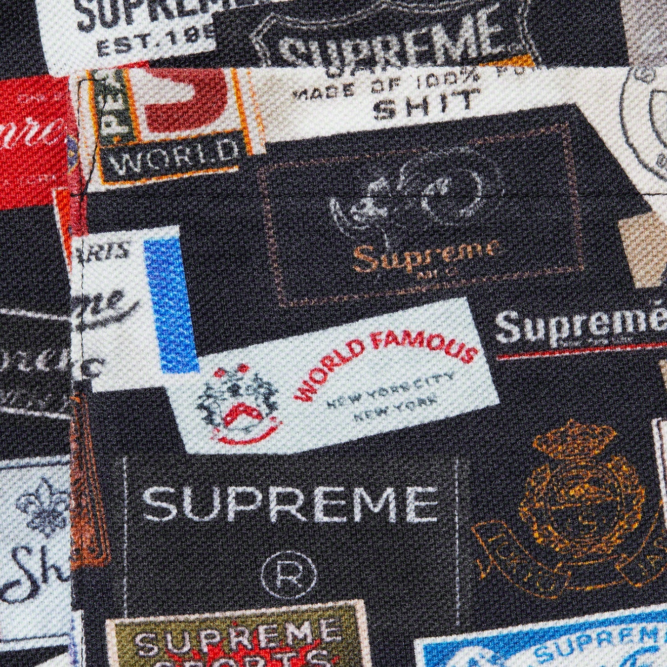 Labels Pique Short view 7